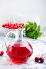 Canvas Print - cherry juice