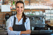 © pikselstock - Woman working at cafe