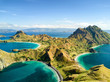 © Danaan - Aerial view of Pulau Padar island in between Komodo and Rinca Islands near Labuan Bajo in Indonesia.
