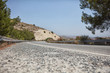 Landscape with the road. Cyprus.