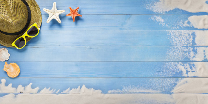 holiday, summer, vacation, banner