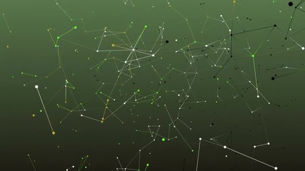Wall Mural - absract geometry background with lines and dots