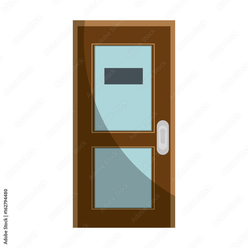 Office door isolated icon vector illustration graphic design Stock Vector |  Adobe Stock, image size:1000x1000