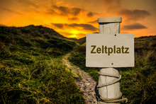 Schild 241 - Zeltplatz