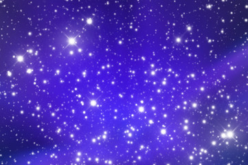 Wall Mural - Abstract computer illustration of universe