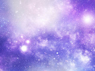 Wall Mural - Abstract computer illustration of universe