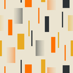 Aufkleber - seamless retro pattern with stripes
