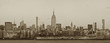 Manhattan skyline panorama , New York City