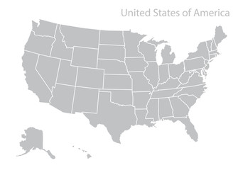 Map of U.S.A