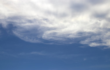 blue sky with clouds can use background.