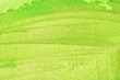 Hintergrund in Zitronengelb, Limonengrün, Grün, Textur aus Strukturgel, Leinwand, Gouache-Farbe 