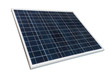 Solar panels isolated on white background.( With clipping path.)