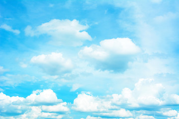 Bright summer sky - background