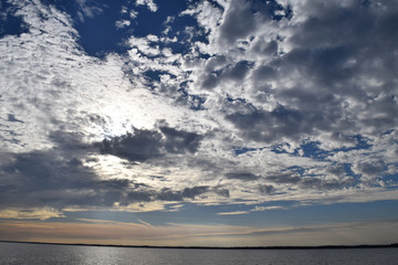 Poster - clouds water