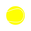 © ArtForYou - Yellow Tennis Ball Icon Isolated on White Background
