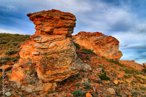 Red Rocks At Castle Gardens Wyoming Buy This Stock Photo And