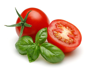 Poster - Tomatoes with basil