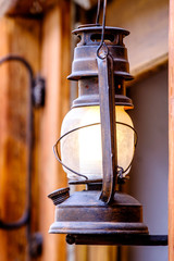 Canvas Print - old lamp