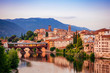 Bassano del Grappa Ponte Vecchio in Veneto Region Northern Italy