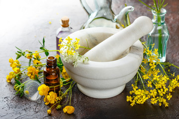 Essential oils and wild flowers