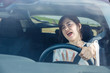 © metamorworks - getting annoyed female driver.