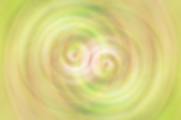 Circular blur background twisted