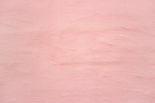 Pink Wall, Texture Plaster, Concrete Surface As A Background