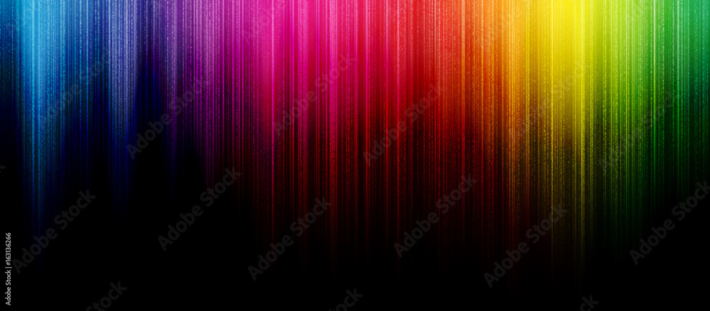 Colorful rainbow background - obrazy, fototapety, plakaty 