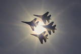 Fototapeta Na sufit - SAINT-PETERSBURG, RUSSIA Aerobatic team 