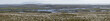 Federgras, Landschafts-Panorama North Uist, Äussere Hebriden, Schottland