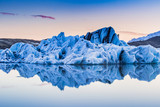 Jokulsarlon, Iceland floating glacier ice