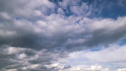 Sticker - Clouds on sky time lapse