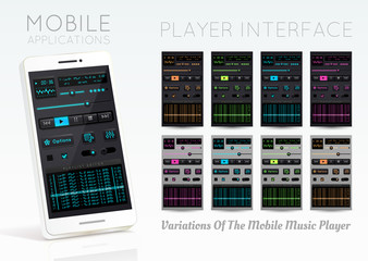 Audio player template.
