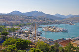 Fototapeta  - A scenic view of the Marina in Gaeta