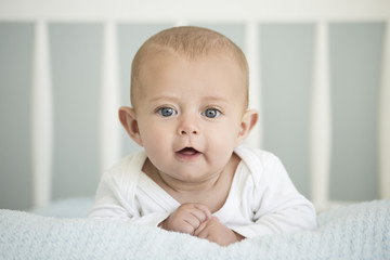 Wall Mural - Caucasian baby boy