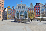 Fototapeta Miasto - Old town of Gdansk, Poland