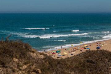 long beach on atlantic ocean coast