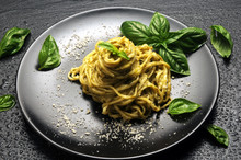 Pesto Alla Genovese Πέστο Cucina Italiana البيستو Italian Cuisine ペスト・ジェノヴェーゼ Песто Pasta 香蒜醬 Pestó 