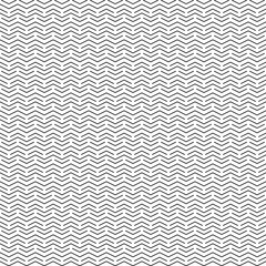 Wall Mural - Vector seamless pattern. Modern stylish texture. Monochrome geometric pattern with thin broken lines.
