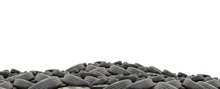 Pile Of Old Tires With White Background