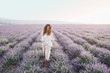 © Alena Ozerova - Boho styled model in lavender field