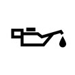 The oiler icon. Lubricator, oilcan symbol. Flat design. Stock - Vector illustration