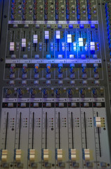 Wall Mural - Sound music mixer control panel