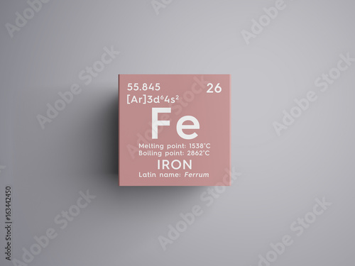 Iron Ferrum Transition Metals Chemical Element Of Mendeleev S Iron Ferrum Transition Metals Chemical Element Of Mendeleev S Periodic Table In