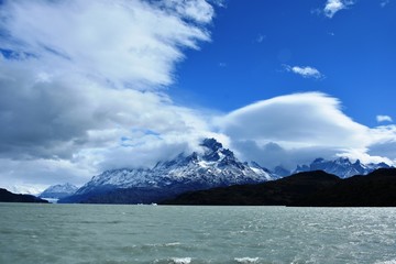 Canvas Print - Views of Torres del Paine, Patagonia, in Chile