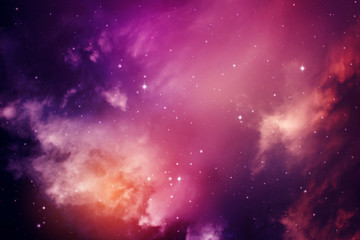 Wall Mural - night sky with stars.