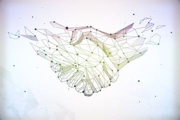 Wall Mural - teamwork concept