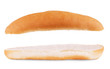 hot dog buns. Isolated on white background