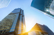 © fanjianhua - Skyscrapers from a low angle view in Shanghai,China.