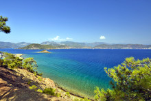 Shores Of The Islands In The Aegean Sea